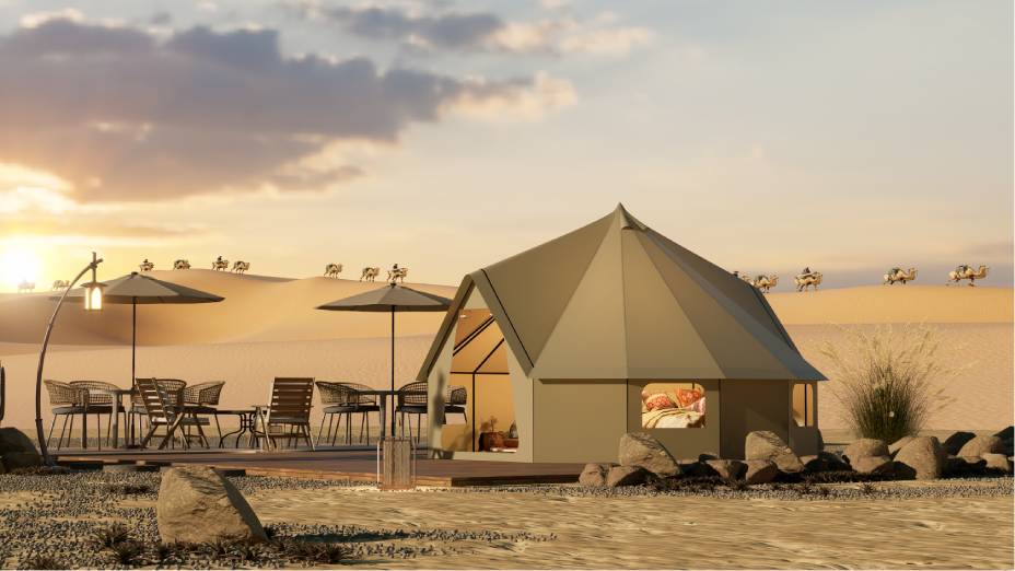 陈巴尔虎旗露营酒店帐篷厂家